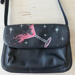 ✨One-of-a-Kind Upcycled Bag ✨ Hand-Painted & Eco-Chic